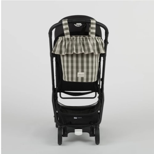 Vichy Basket - Bottle + Sand · Minicoton