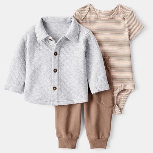 Baby Boy Carter's 3-pc. Cardigan, Bodysuit & Pant Set