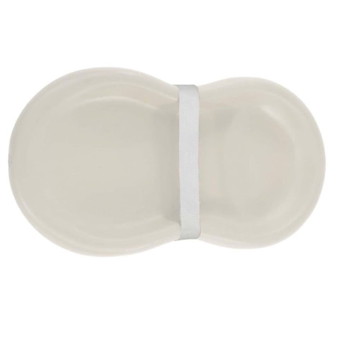 Keekaroo Peanut Changer Baby Vanilla– The Original Made in USA Easy-to-Clean Changing pad and The only Shell Over Foam, Fully Water Repellant