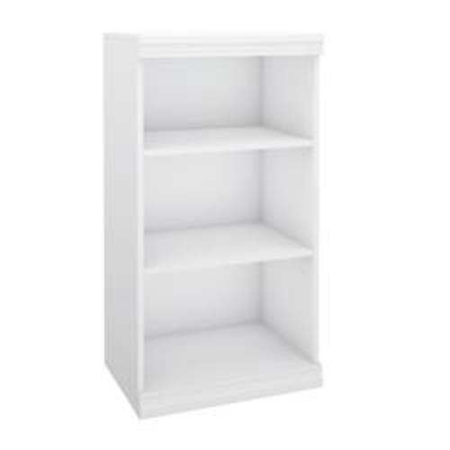 Designer's Image™ 21"W White Wooden Closet Adjustable 2-Shelf Open Cabinet