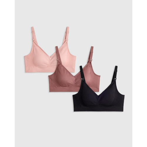 Seamless Nursing Bra 3 Pack