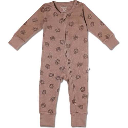 Organic 2-Way Zip Romper, Sun - Makemake Organics | Maisonette