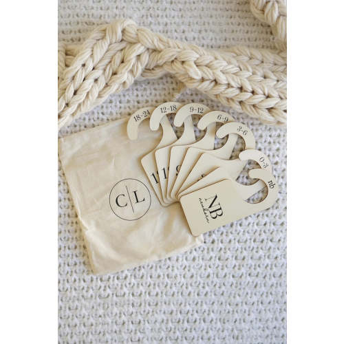 Wooden Nursery Closet Dividers | Classic