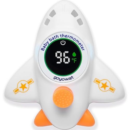 Baby Bath Thermometer Water Temp Safety for Bathtub,Room Essential toy2-in1