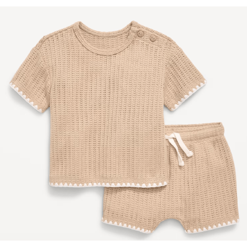 Crochet-Knit Set