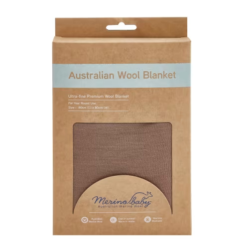 Merino Wool Baby Blanket