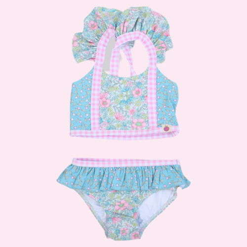 Nora Swimsuit - Rose Water Blossom – Cheeky Plum