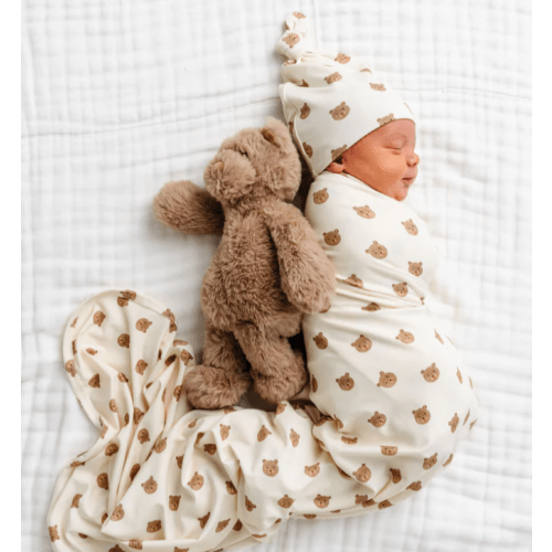 Teddy Swaddle Blanket