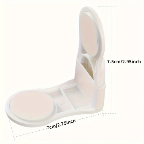 5-Pack Safety Cabinet Lock, Anti-Clamp Hand Simple Lock, ABS Material, No Phthalates, Easy Installation, No Drilling, Strong Adhesive, Suitable for Drawers, Cabinets, Refrigerators, Protection, Ideal Gift for Festivals