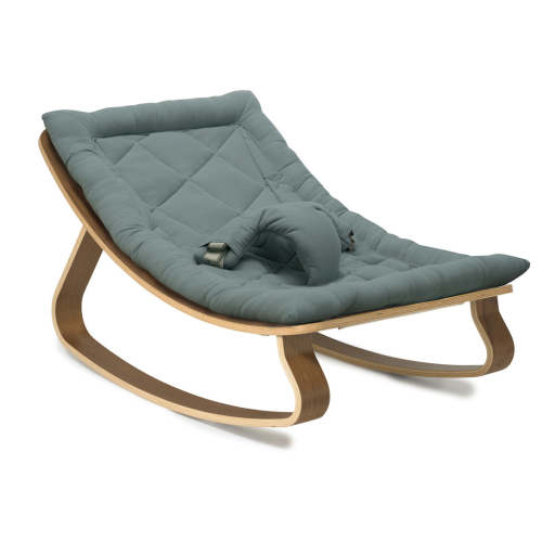 LEVO Baby Rocker - Orage / Walnut