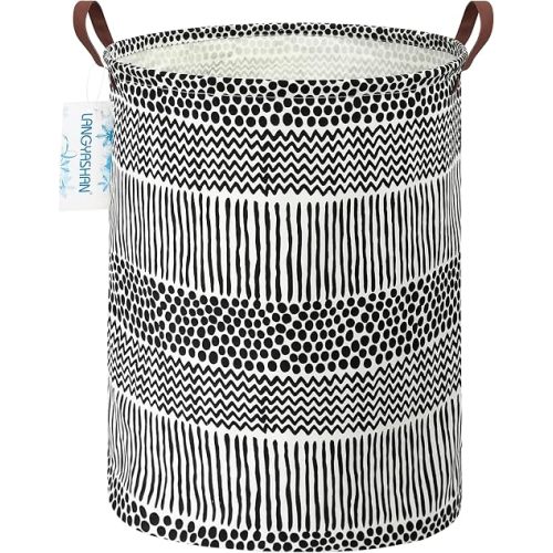 Round Laundry Basket Collapsible Storage Hamper Organizer Animal