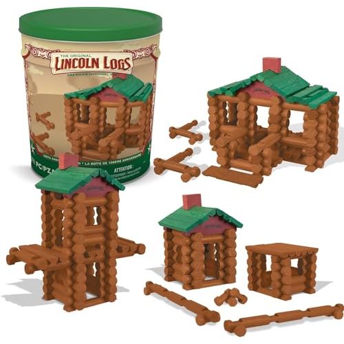 Lincoln Logs 100th Anniversary Tin