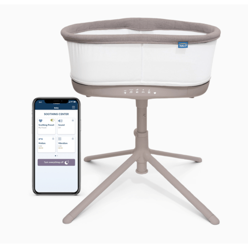 HALO BassiNest® Connected Swivel Sleeper 3.0 Smart Bassinet