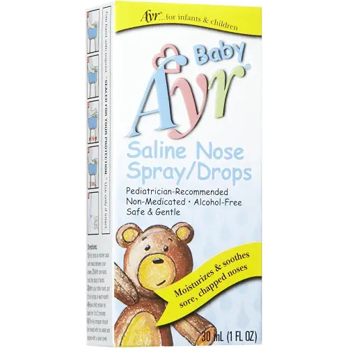 AYR Baby Saline Nasal Spray/Drops, 1 Oz