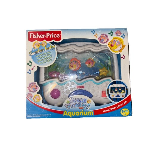 Fisher Price Ocean Wonders Aquarium 73545 Baby Crib Soother 2002 VTG RARE