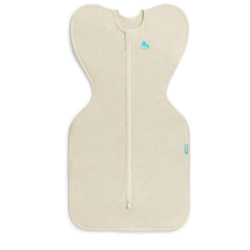 Love to Dream Swaddle UP, Sleep Sack 0-3 Months, Self-Soothing, Improves Sleep, Snug Fit Helps Calm Startle Reflex, Baby Essentials Must Haves Newborn, 1.0 TOG, 8-13 lbs, Oatmeal
