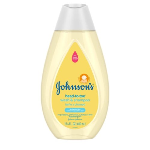 Johnson's Head-To-Toe Tearless Gentle Baby Wash & Shampoo, 13.6 fl. oz