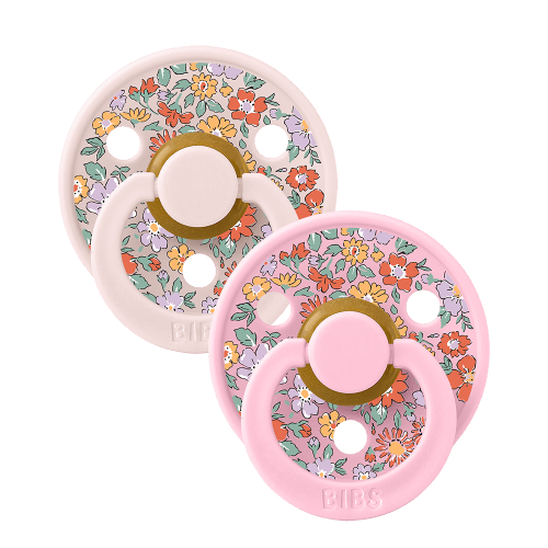 BIBS x LIBERTY Pacifiers 2 Pack | Oscar Meadow | Petal Mix – Bibsworld store US