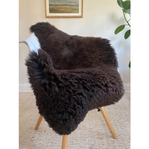Classic Dark Brown Sheepskin