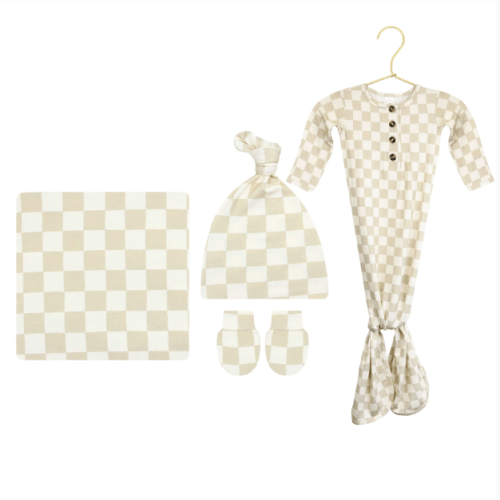 Austin Newborn Hat Bundle (Gown) – Outfit to Go Home