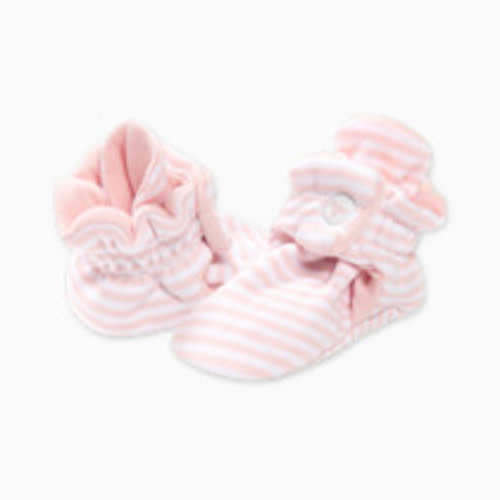 Burt's Bees Baby Unisex Booties Organic Cotton Newborn Essentials Shoes for Infants