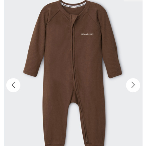 Bonds Wide Needle Rib Zippy | Baby Baby Coverall | BWJ9A