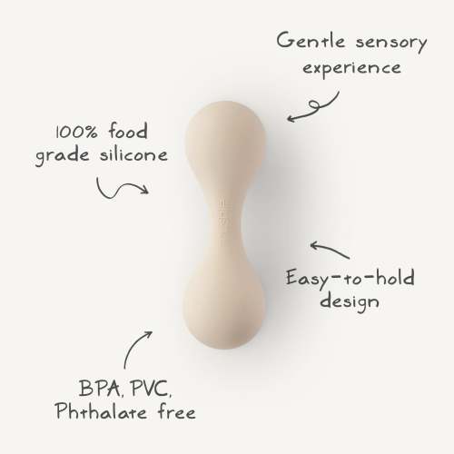 Silicone Baby Rattle Toy – Simple Steps Market