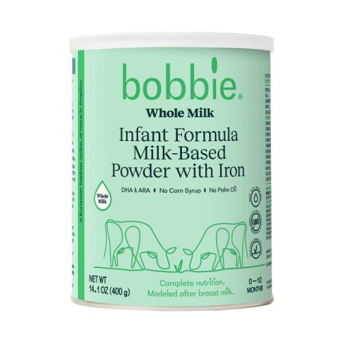 Bobbie Grass Fed Whole Milk Infant Powdered Formula - 14oz