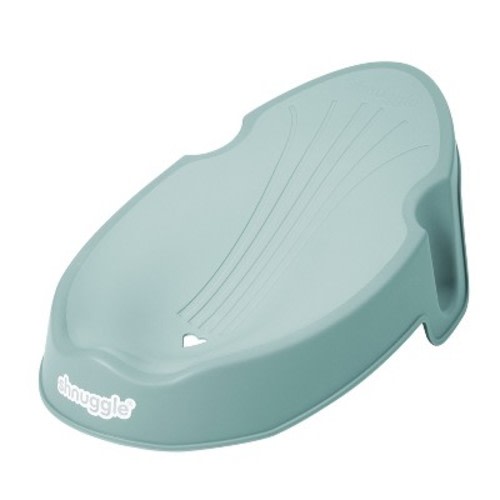 Shnuggle Newborn Baby Bath Support | Ergonomic, Non-Slip & Quick-Dry | From 0-3 months Eucalyptus One size