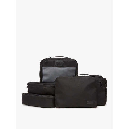 Packing Cubes, Set of 5 (Black)