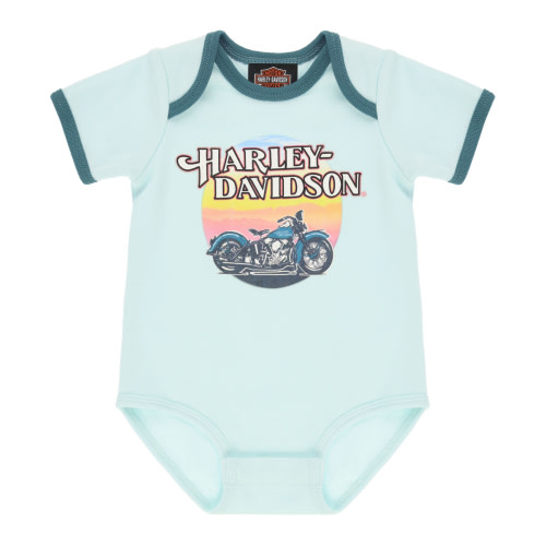 Infant Girls Creeper & Bib 2 Piece Gift Set | Harley-Davidson USA