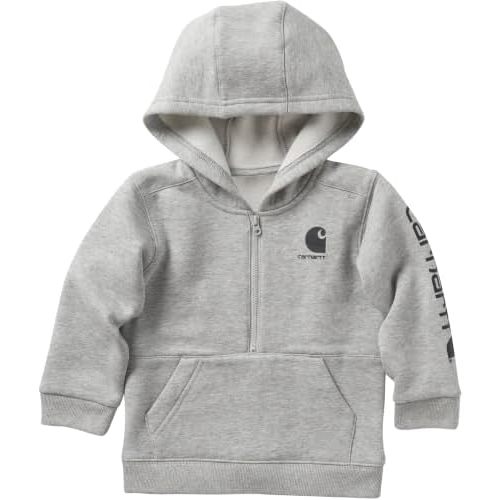 Carhartt Kid's CA6273 Long-Sleeve Half-Zip Sweatshirt - Boys