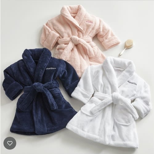Little Star's Personalized Luxury Plush Robe at Gifts.com