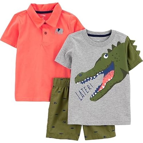 Simple Joys by Carter's baby-boys 3-piece Playwear Set