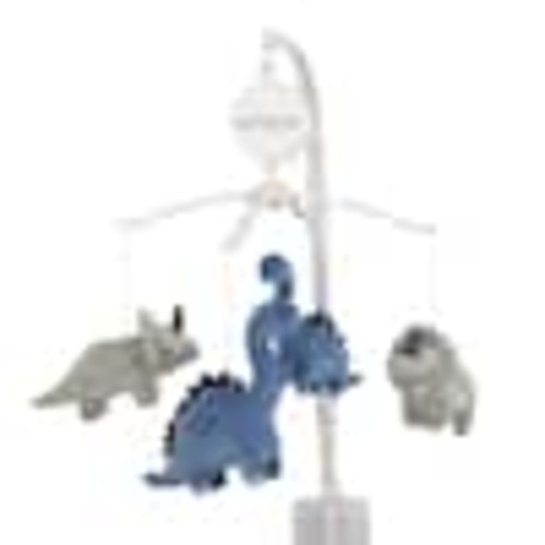 CARTER'S Dino Adventure Gray and Blue Musical Mobile 3721079P