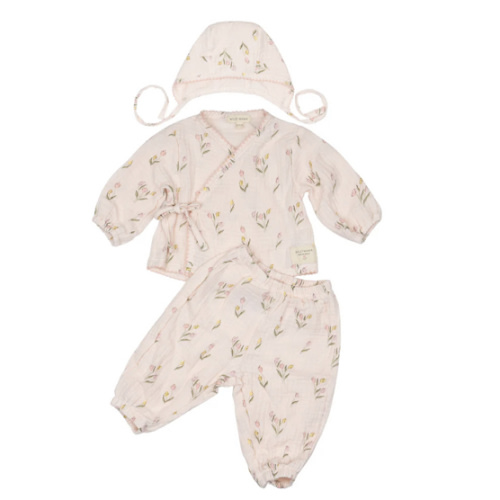 Gauze Bundle Set in Tulips – Wild Wawa