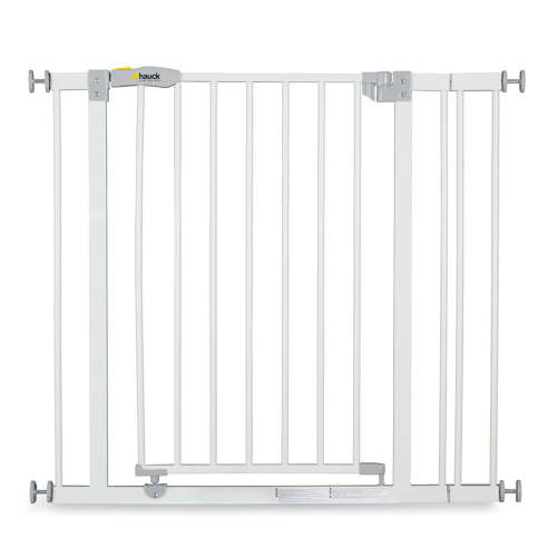Open Box hauck Open N Stop Pressure Fit w/ 3.5" Extension Safety Gate, White