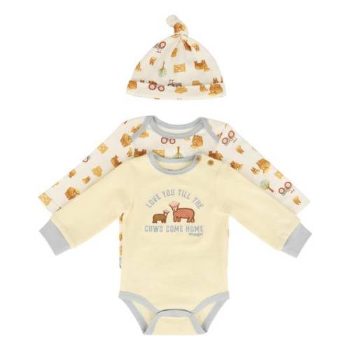 Love You Till the Cows Come Home 3-Piece Bodysuit Set