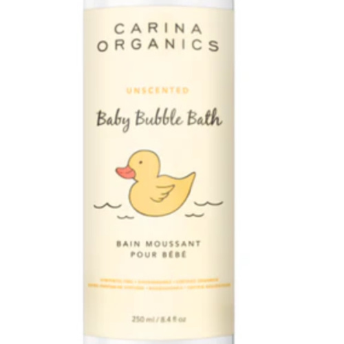 Baby Bubble Bath (Unscented) – Carina Organics
