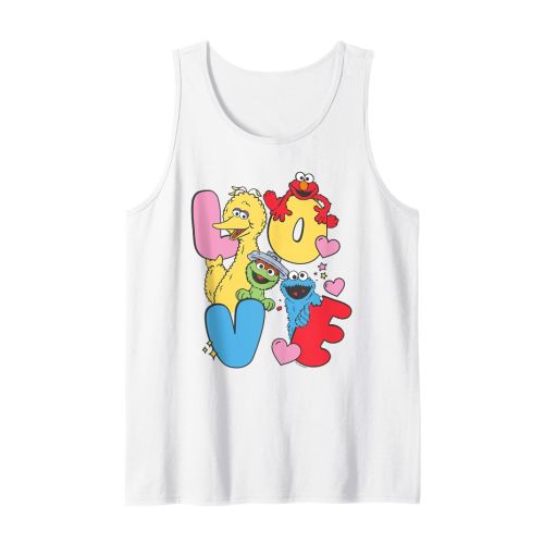 Sesame Street Character Love Valentine Tank Top