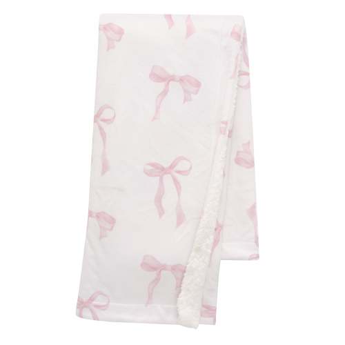 Coquette Floral Baby Blanket