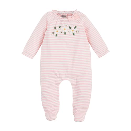 Mud Pie Baby Girls Mud Pie Baby Girl Magnolia Applique Sleeper