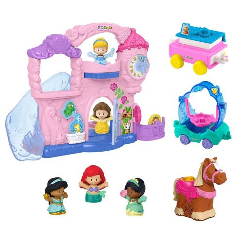 Disney Princess Celebration Castle Playset 8-pc. by Fisher-Price Little People