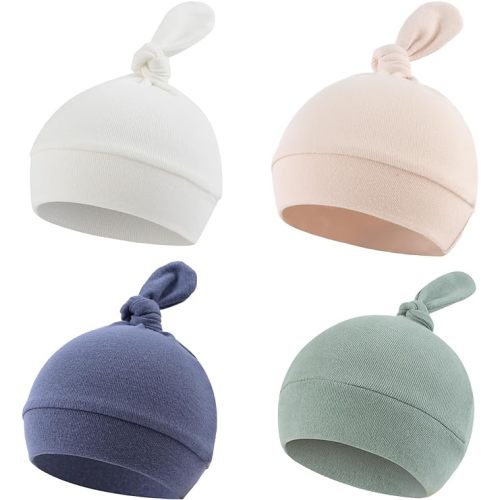Newborn Hats for Boys Cotton Newborn Beanies Autumn Winter Infant Baby Girls Hat 0-12 Months