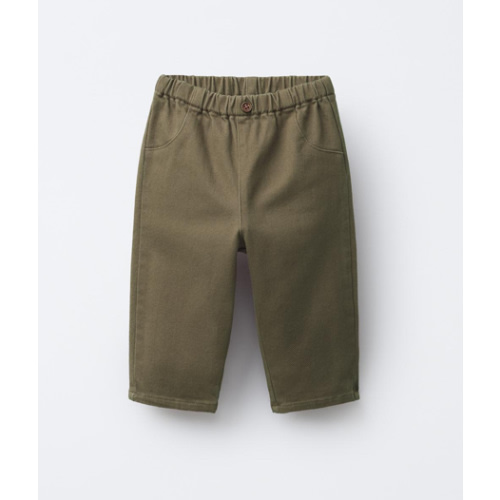 TWILL BAGGY PANTS - Khaki | ZARA United States
