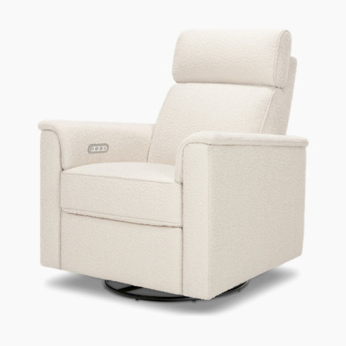 Willa Plus Power Glider Recliner w/ Power Headrest - Performance Ivory Boucle