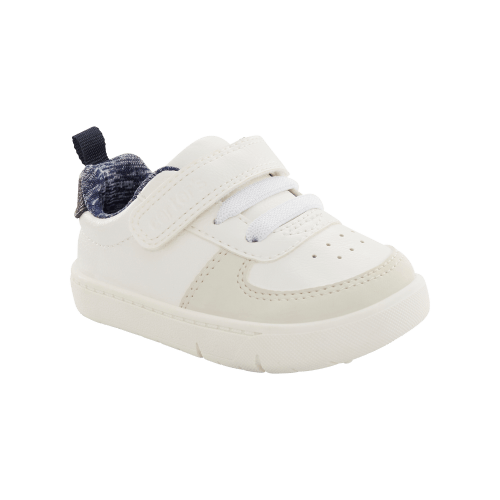 Boys Every Step® First Walker Casual Sneakers - White | Carter's