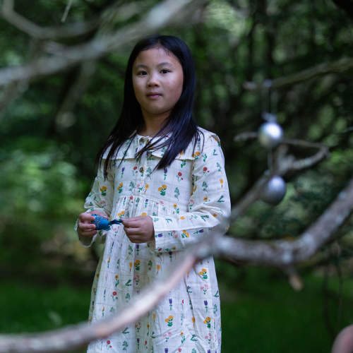 Botanical Sailor Dress