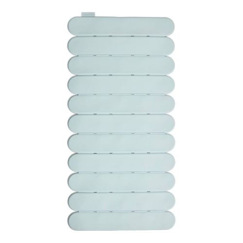 Munchkin Soft Spot Cushioned Bath Shower Mat with Built-In Suction to Prevent Slips - Slate