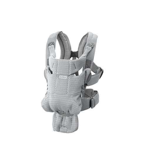 BabyBjörn Baby Carrier Free, 3D mesh, Gray